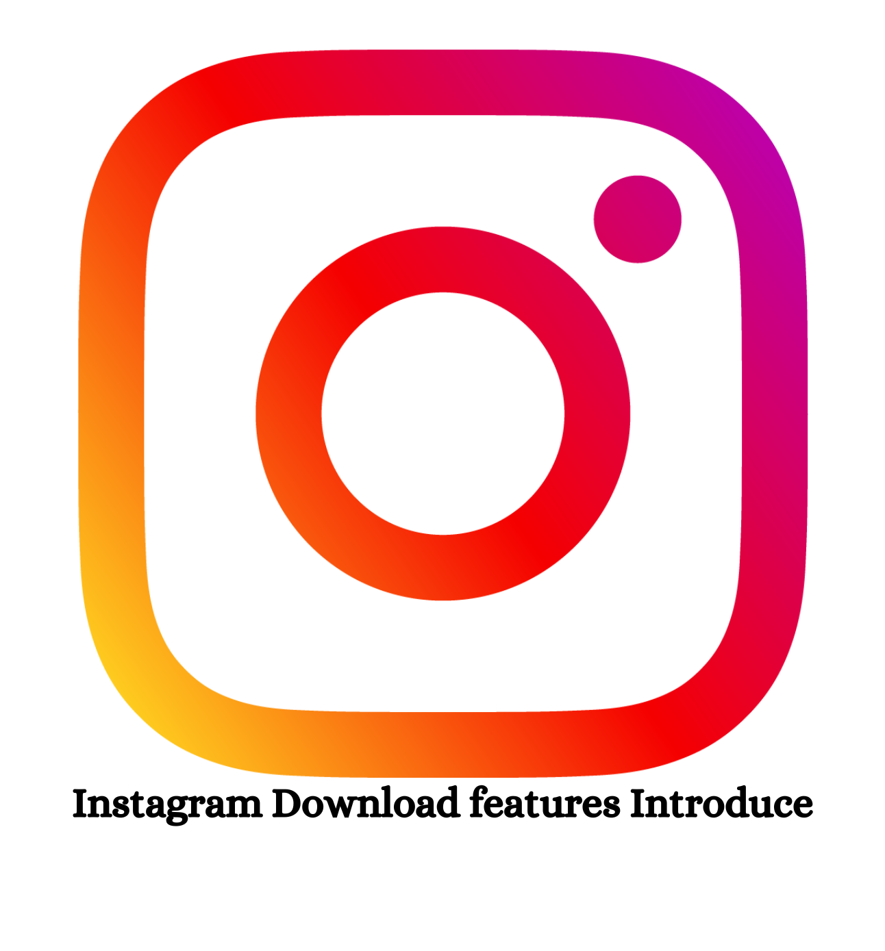 Instagram Download features Introduce