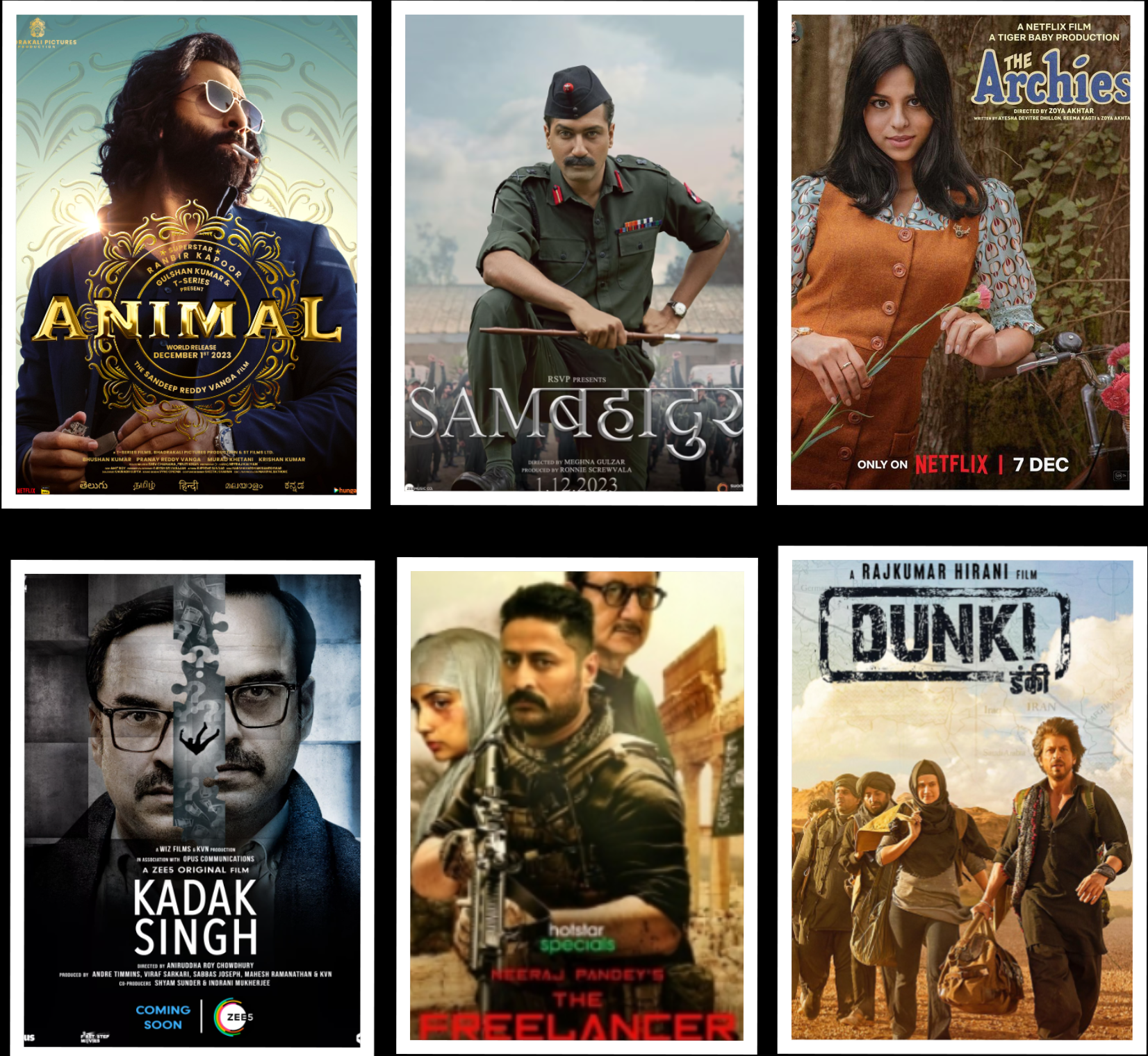 Top 6 Bollywood Upcoming