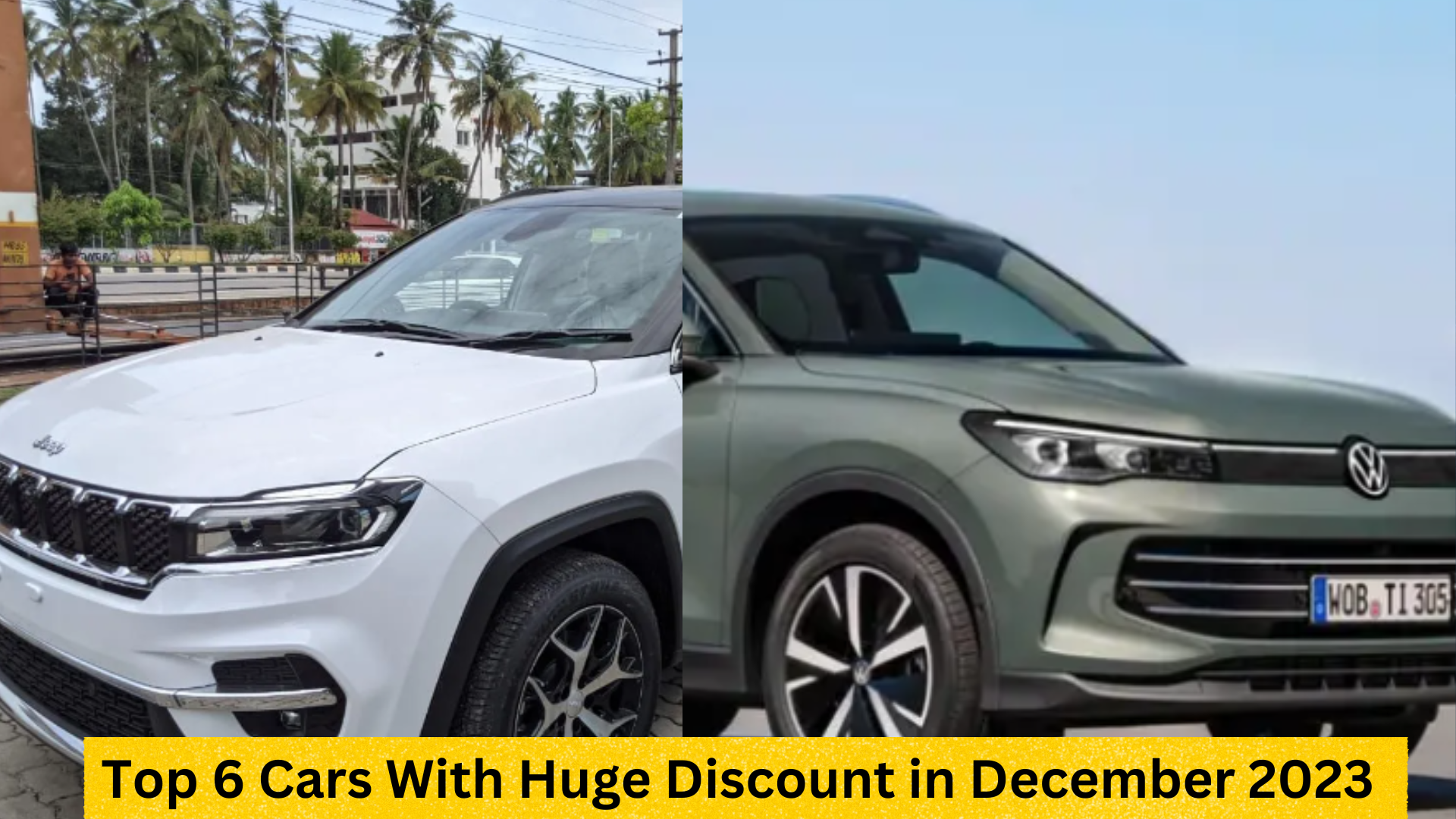 Top 6 Cars With Huge Discount in December 2023