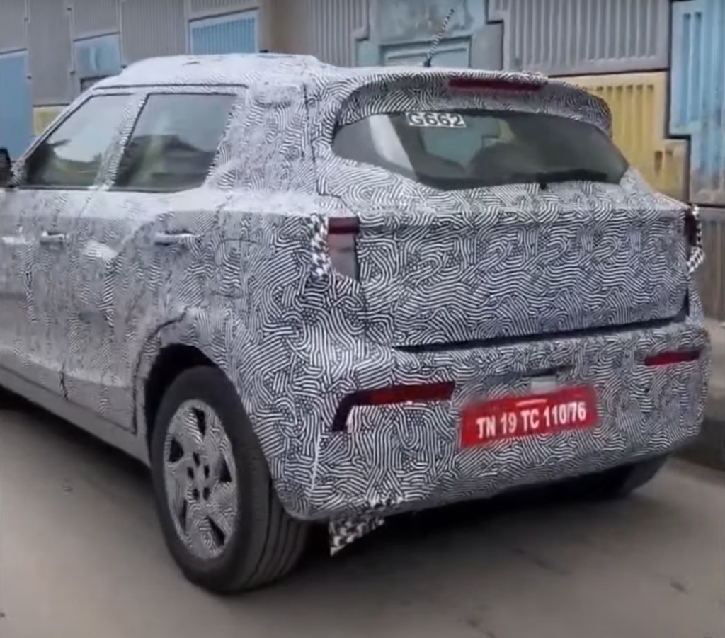 Mahindra XUV300 facelift 2024 Leak Image