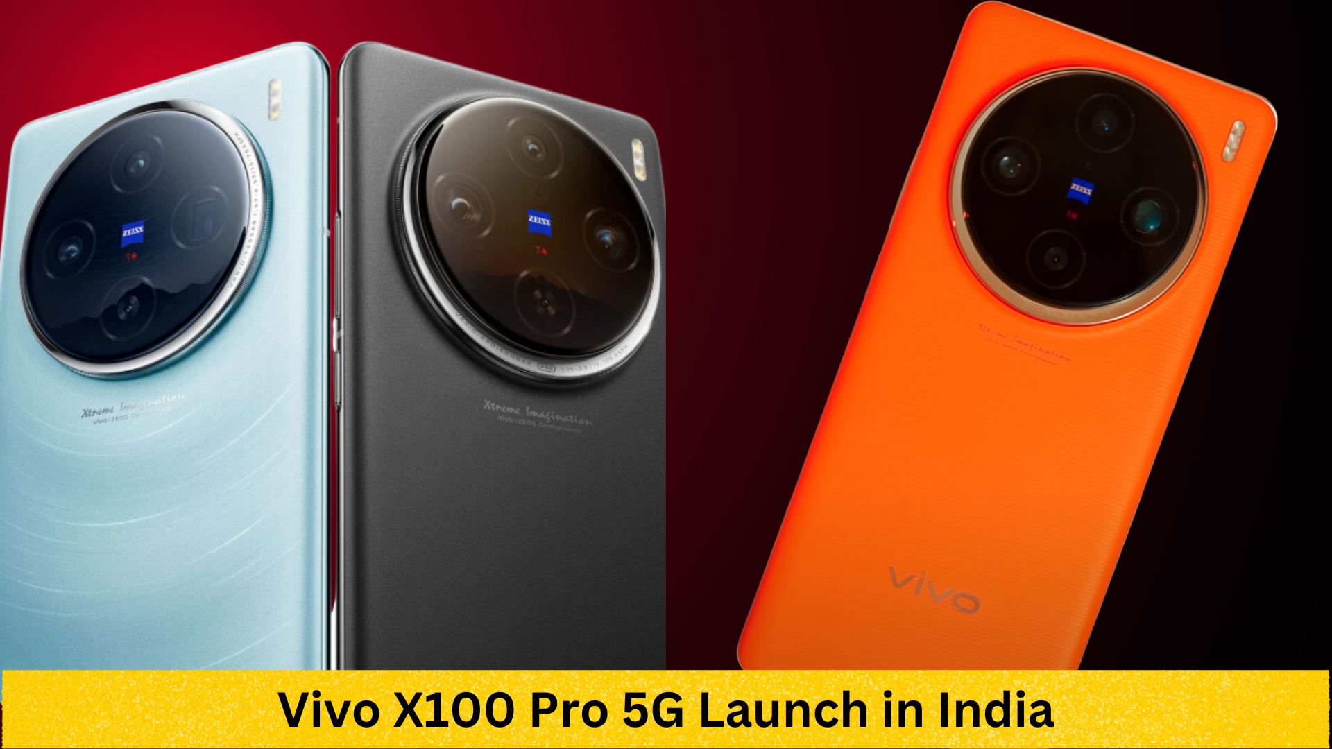 Vivo X100 Pro 5G Launch in India