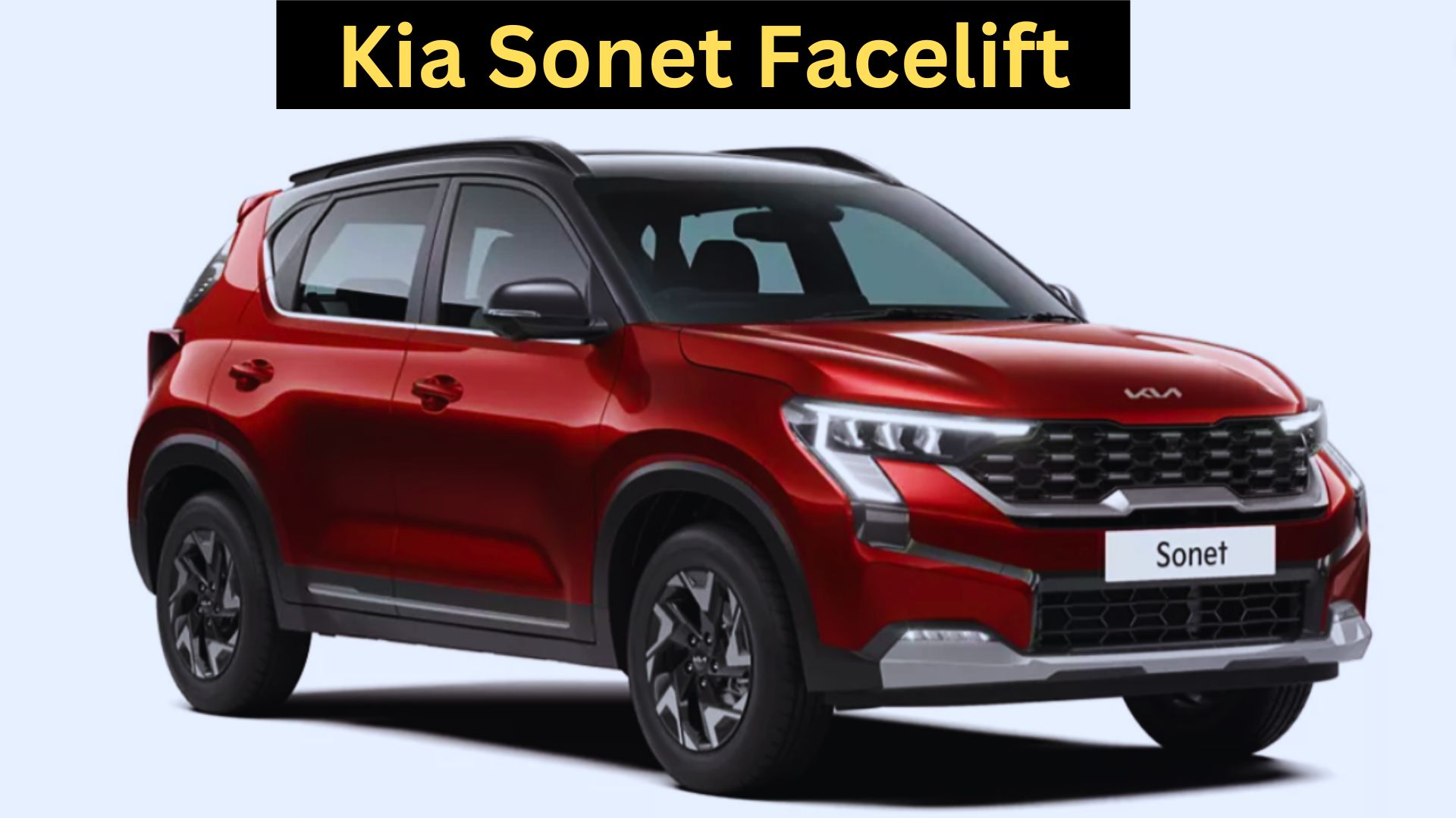 Kia Sonet Facelift