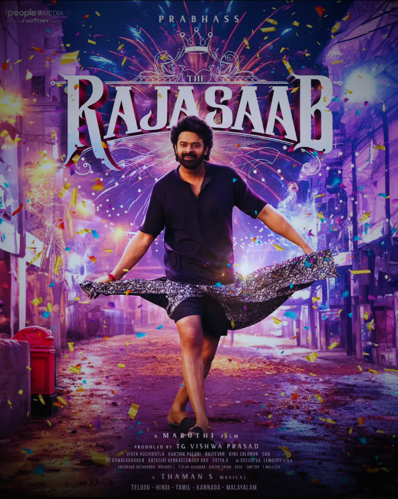 Prabhas The Raja Saab first look